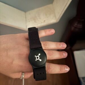 Black Fitness Tracker Watch